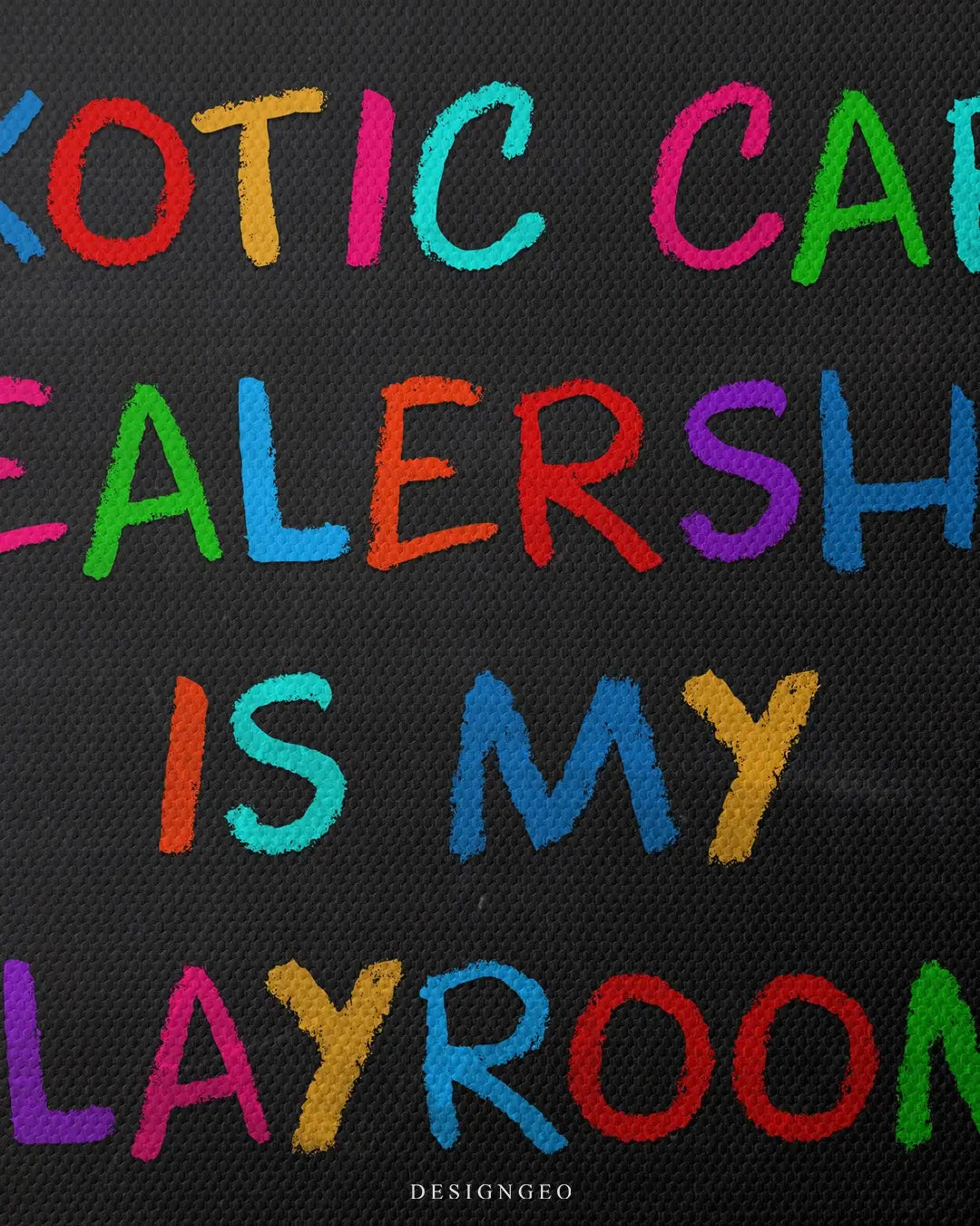 Exotic Cars Dealership Canvas Wall Art