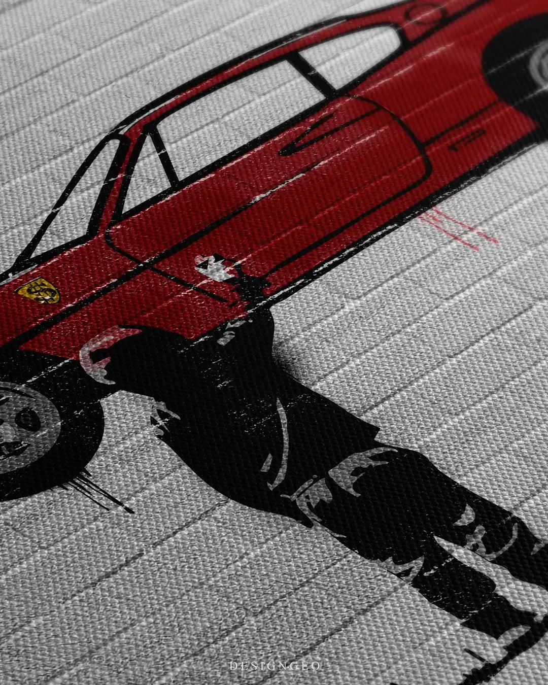 Fast Cars Dreams Canvas Wall Art