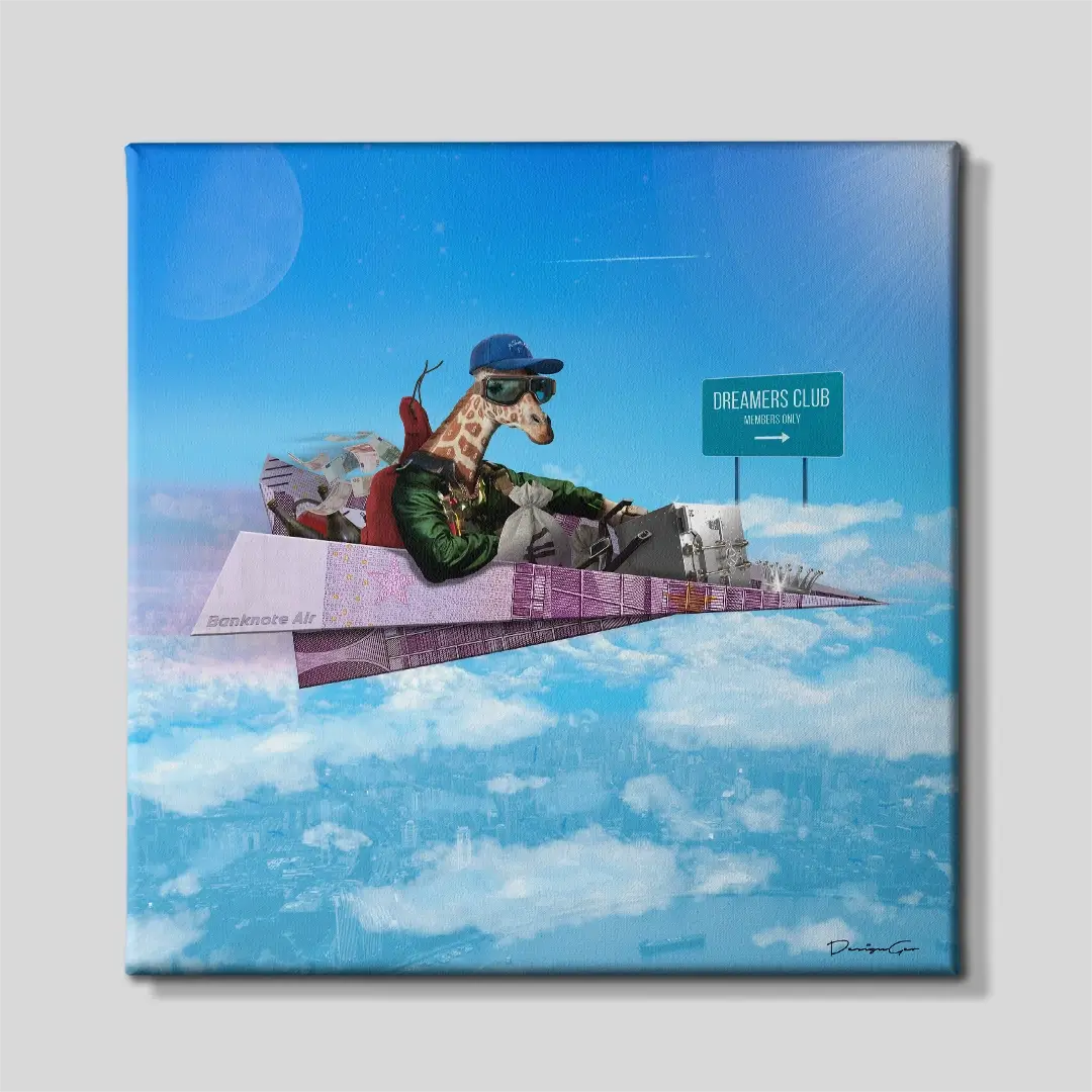 Financial Freedom Canvas Wall Art