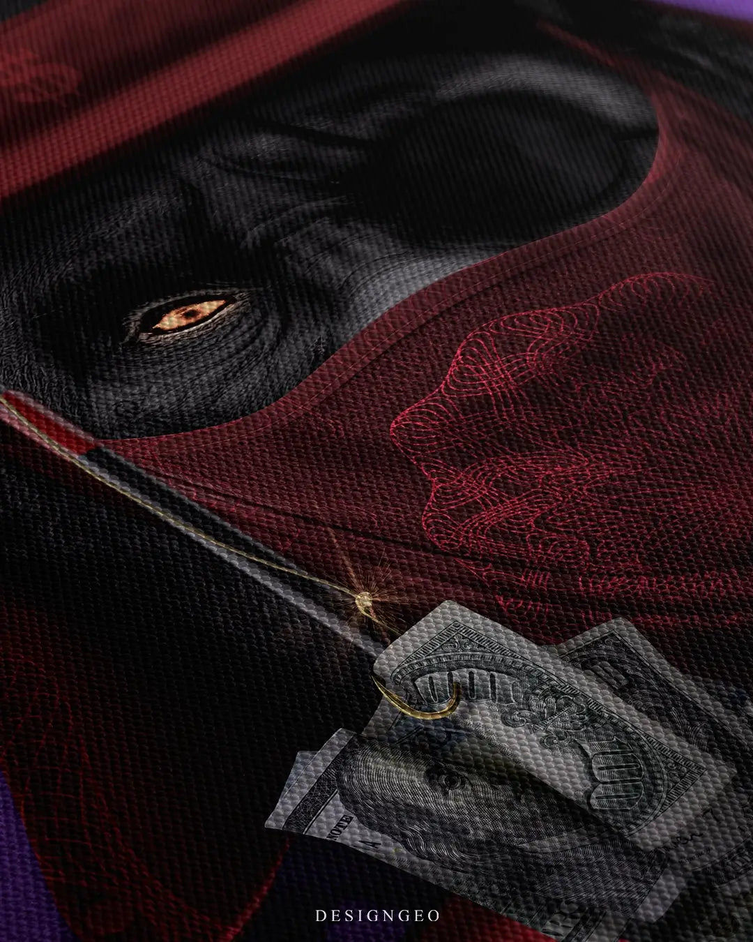 Fisher Ape Canvas Wall Art