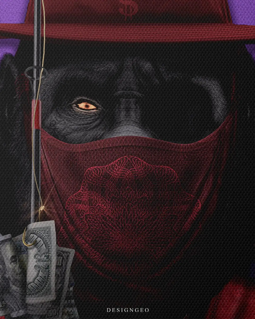 Fisher Ape Canvas Wall Art