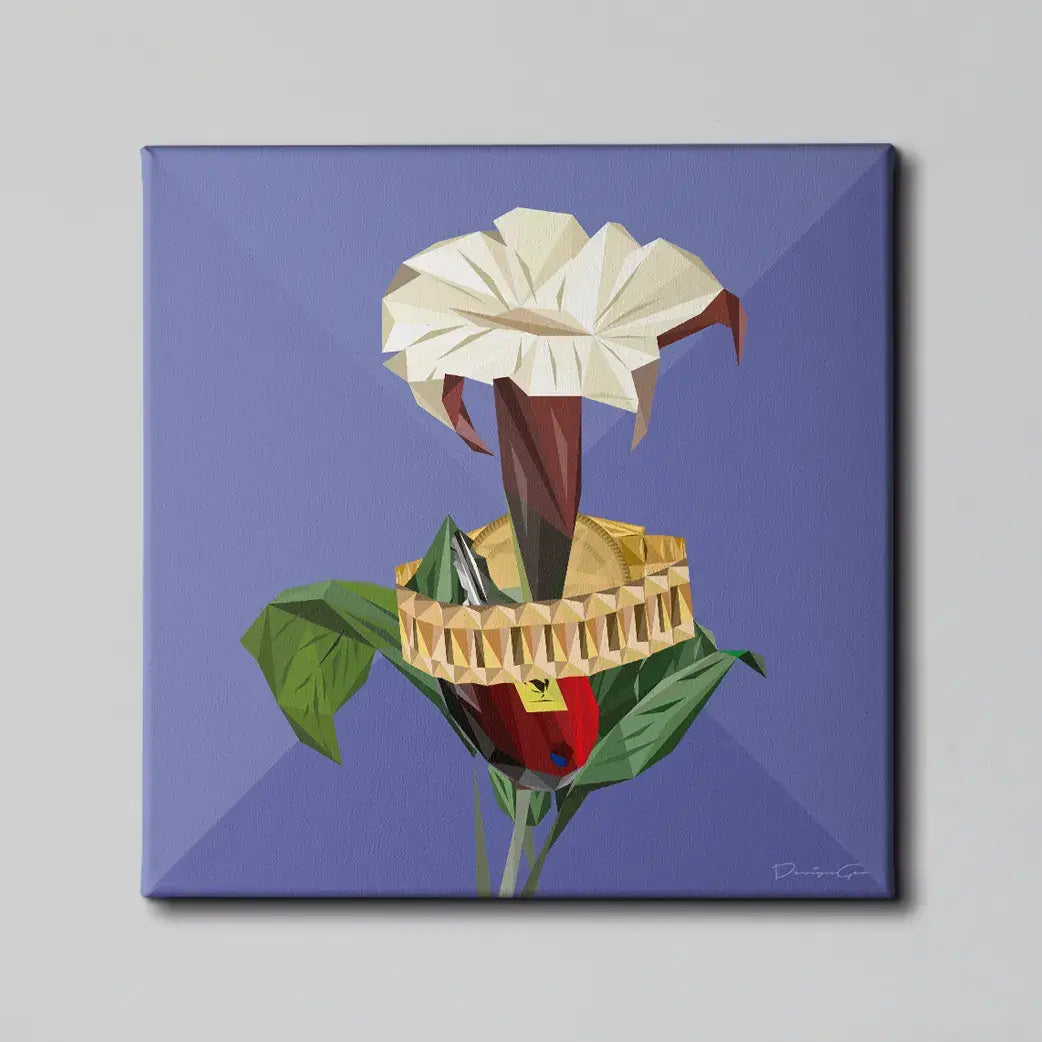floral canvas wall art