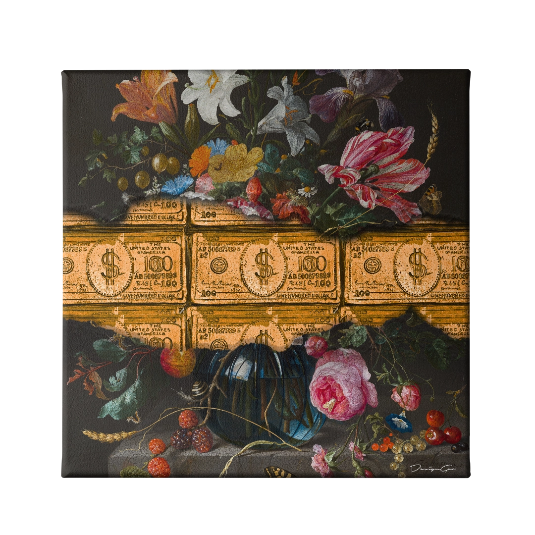 Floral Canvas Wall Art