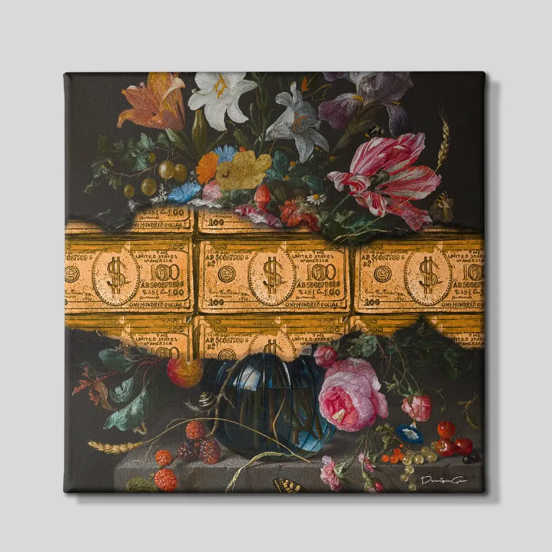 Floral Canvas Wall Art