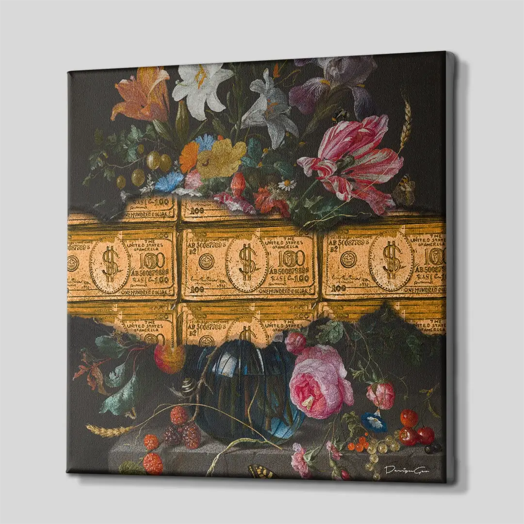 Floral Canvas Wall Art