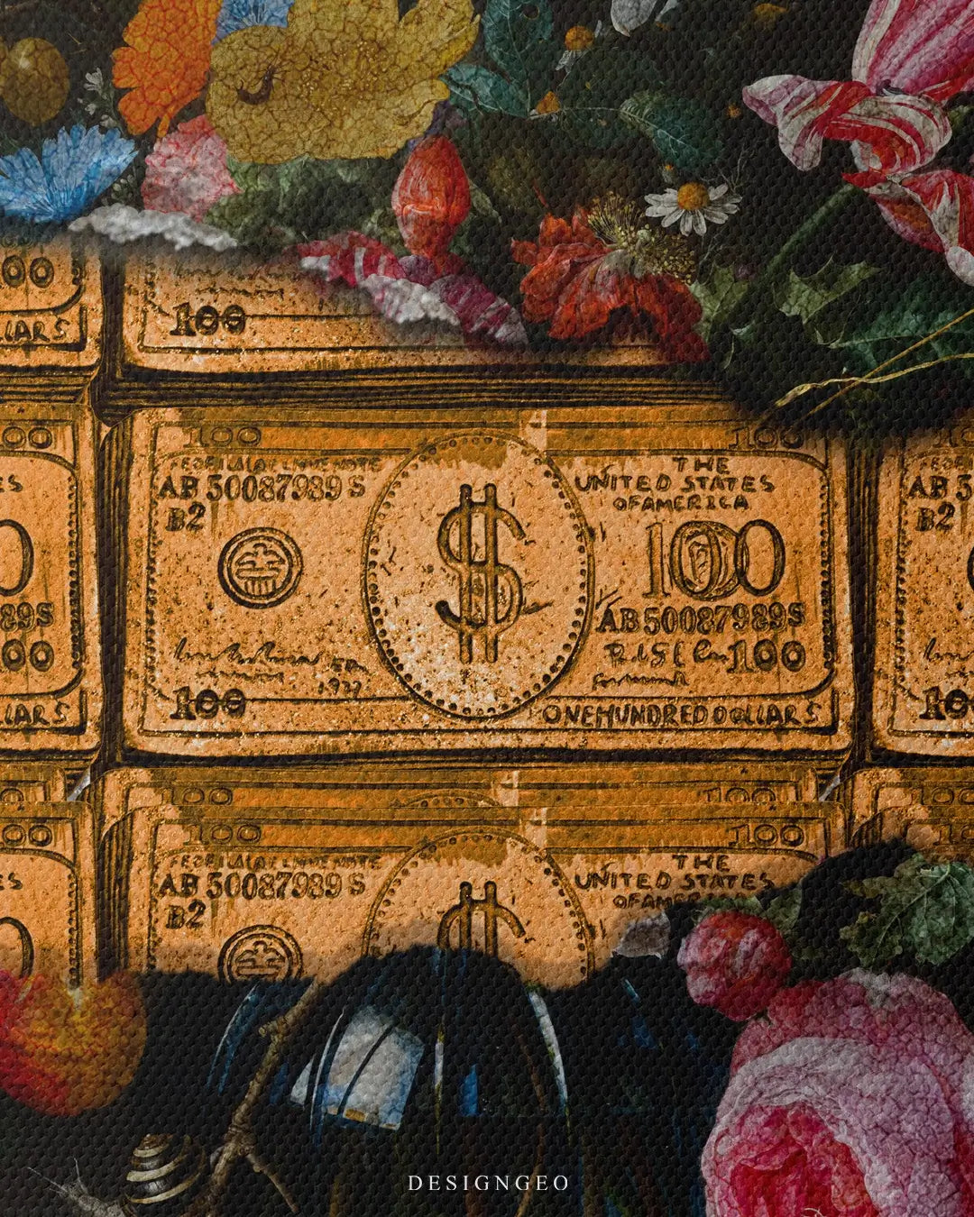 Floral Canvas Wall Art