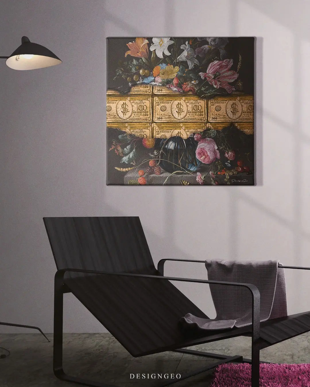 Floral Canvas Wall Art