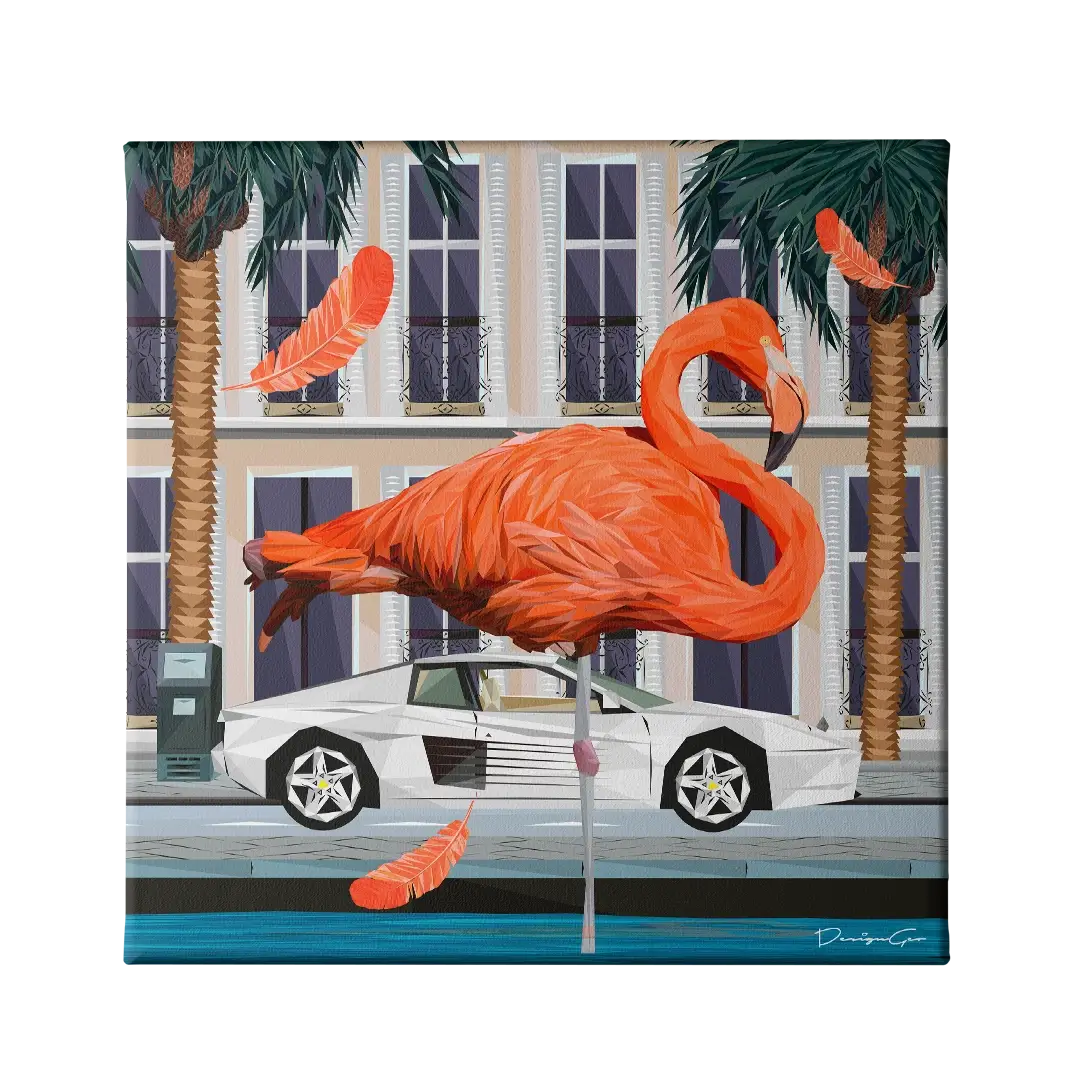 French Riviera Canvas Wall Art