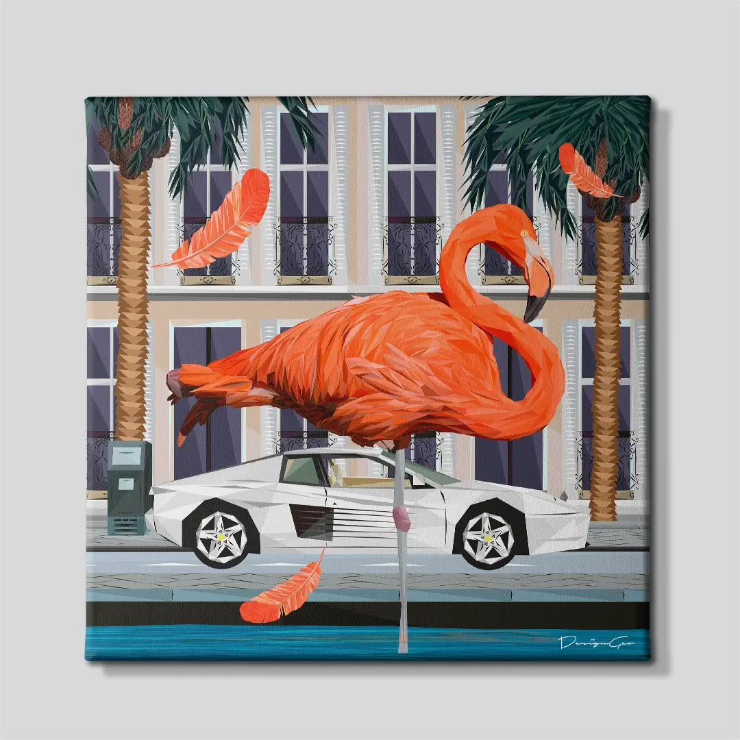 French Riviera Canvas Wall Art