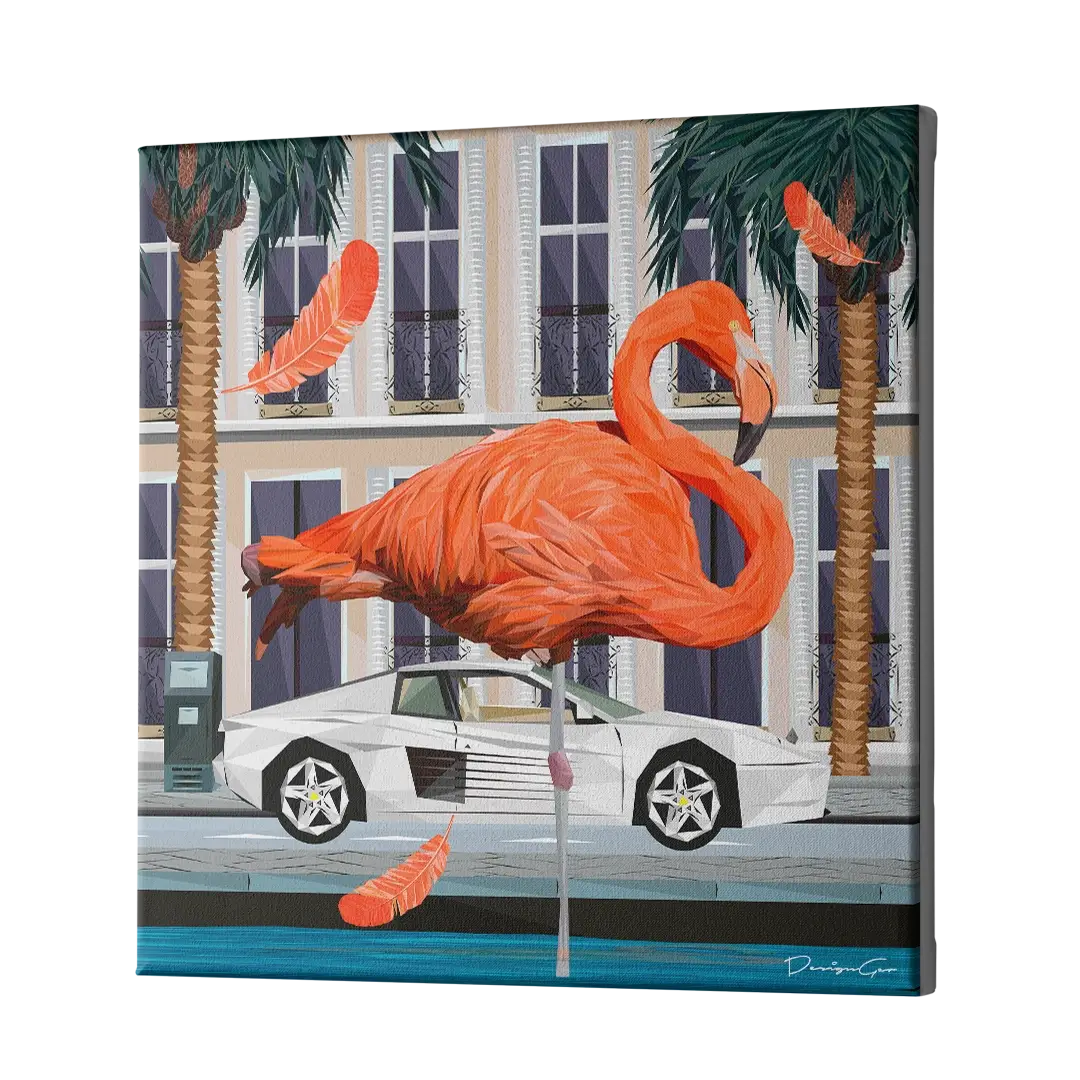 French Riviera Canvas Wall Art