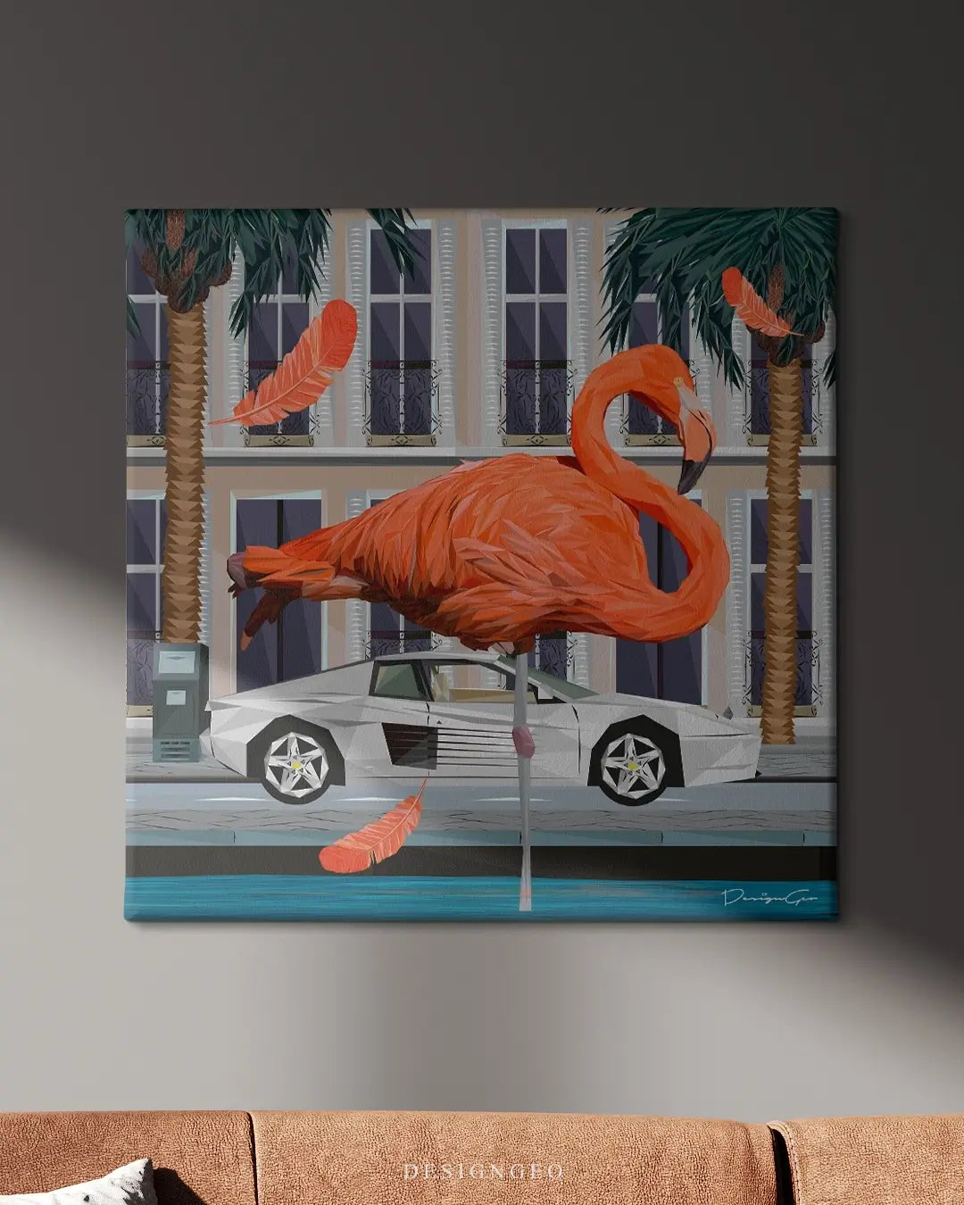 French Riviera Canvas Wall Art