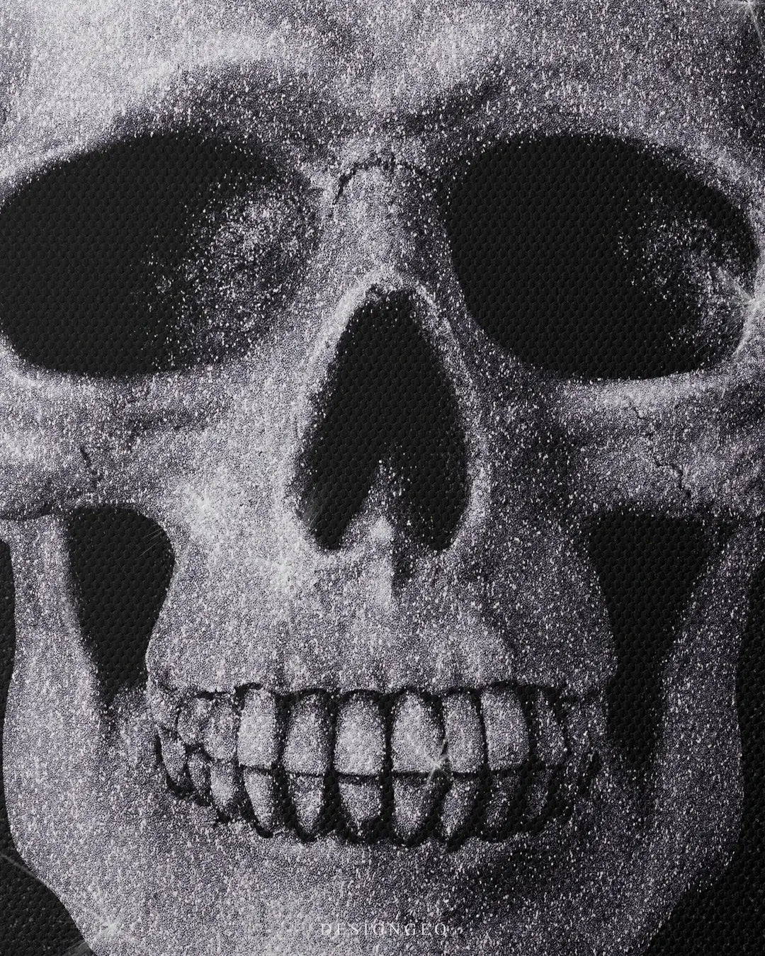 Glitter Skull Canvas Wall Art