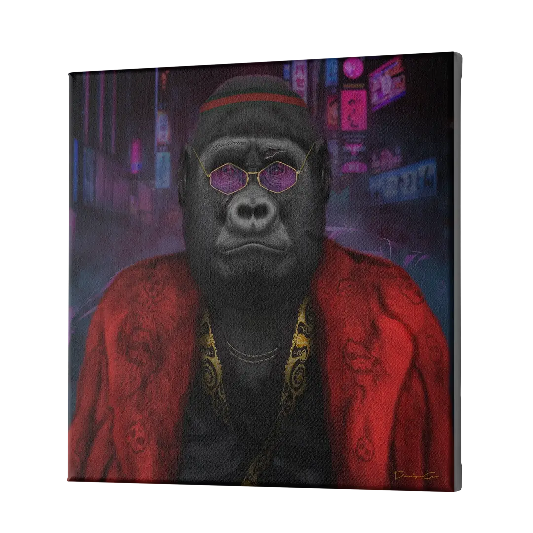 Haute Primate Canvas Wall Art