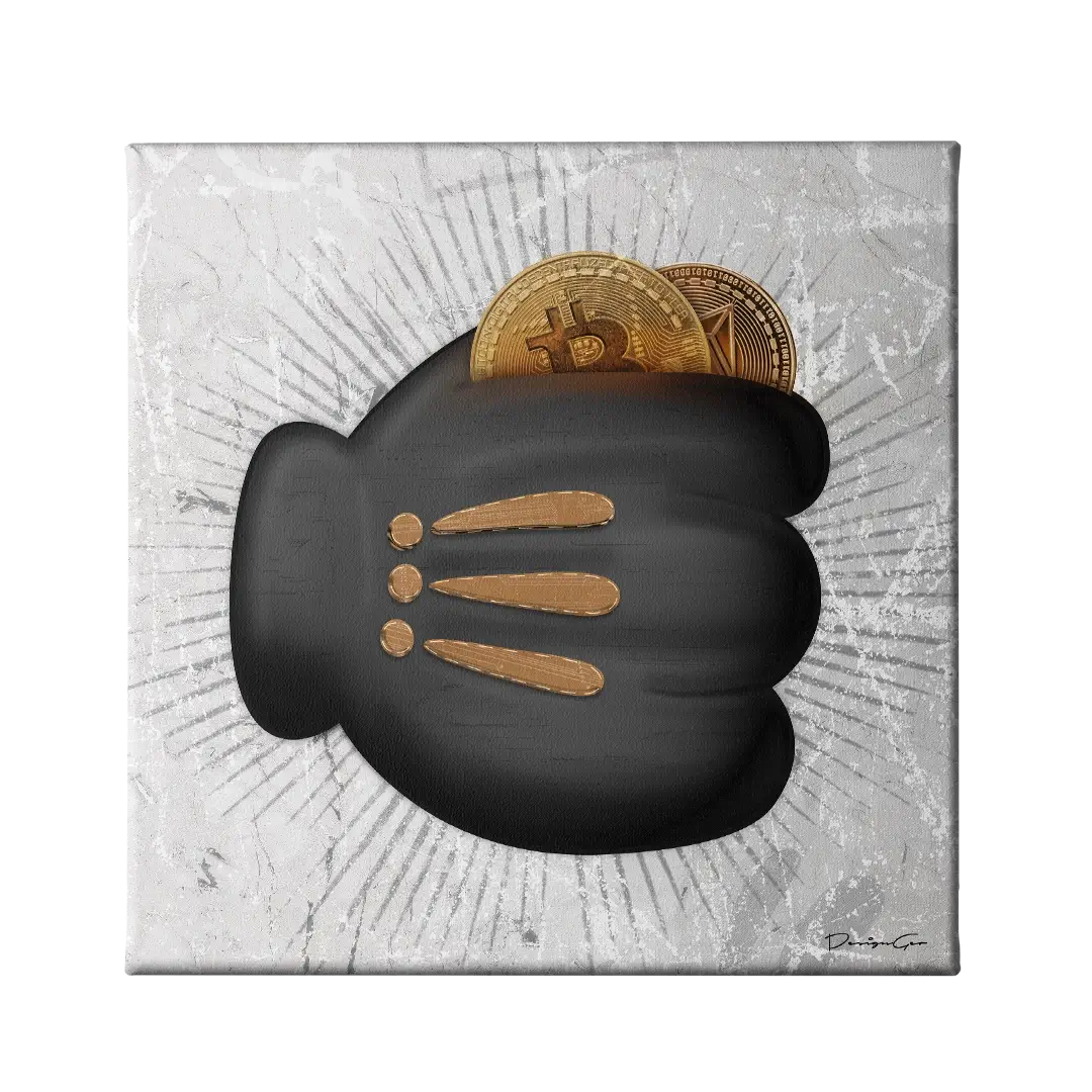 Hodl Canvas Wall Art