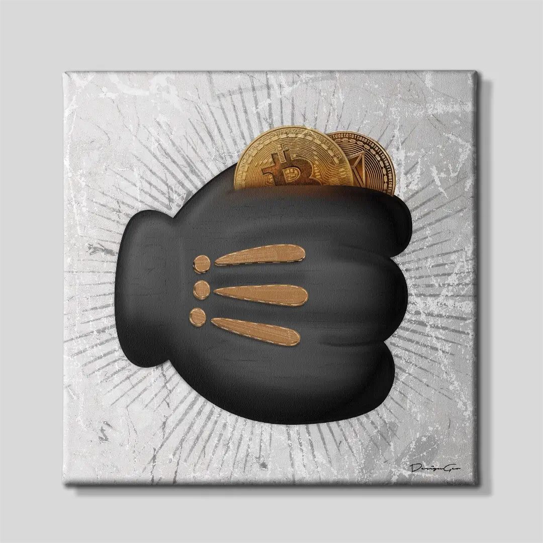 Hodl Canvas Wall Art