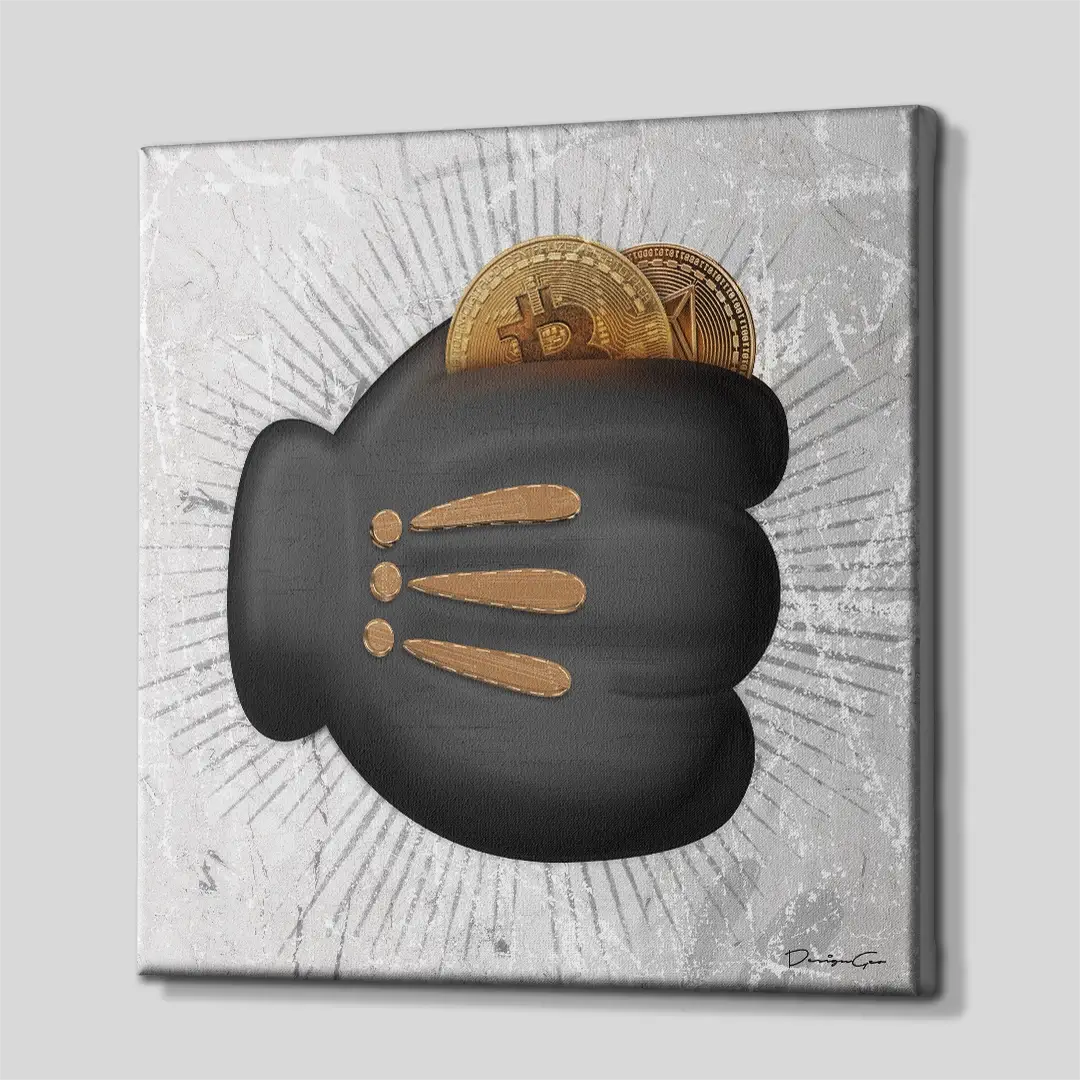 Hodl Canvas Wall Art