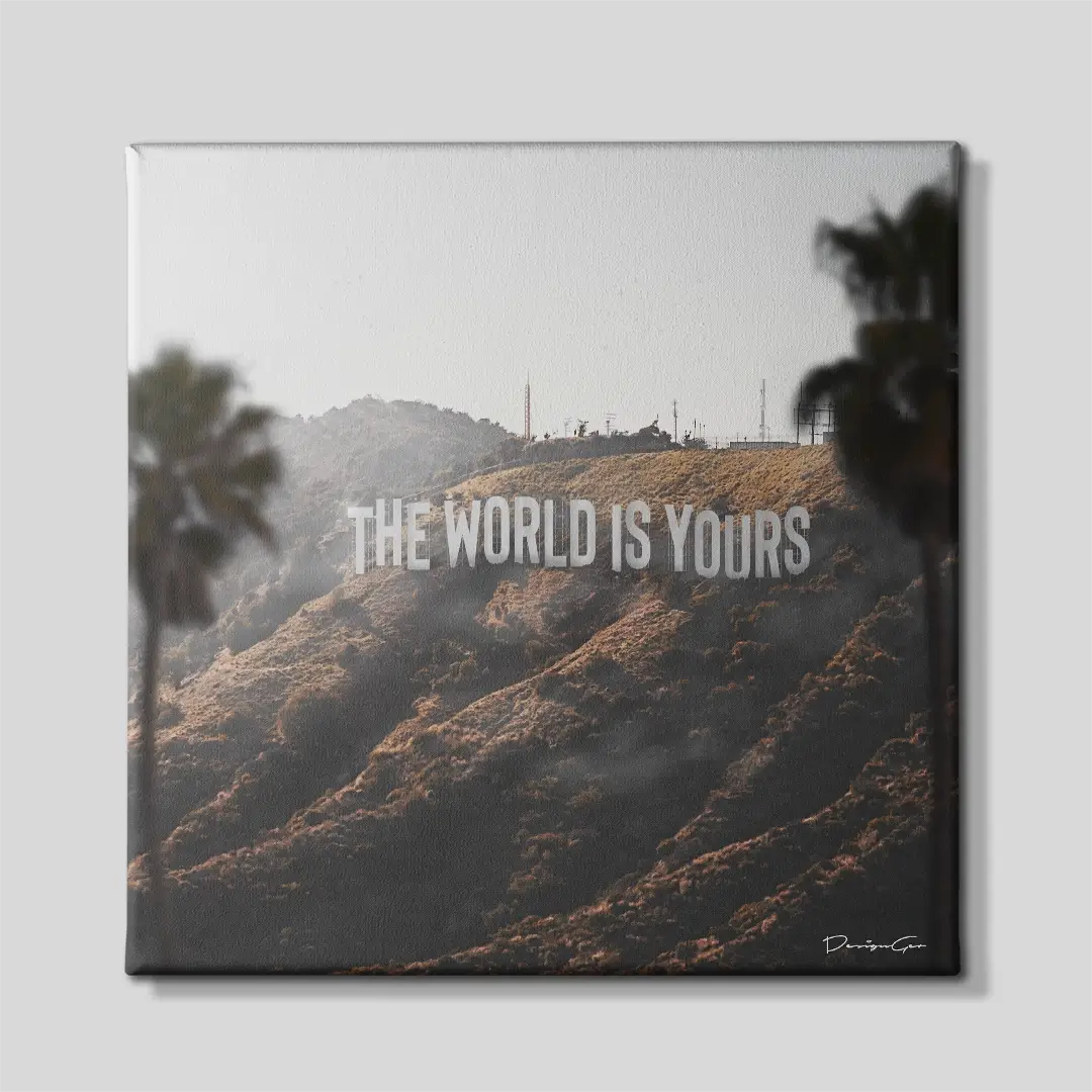 Hollywood Hills Canvas Wall Art