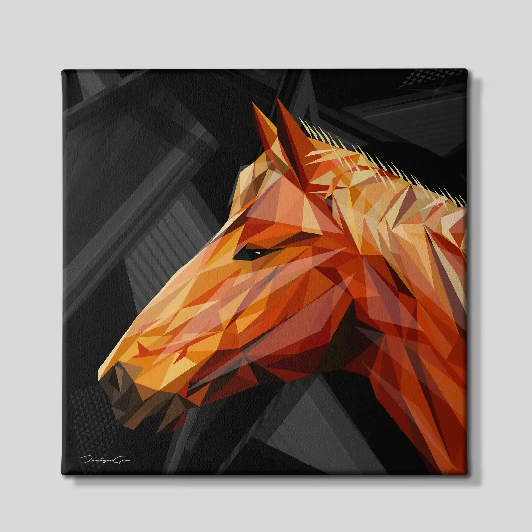 Horse Canvas Wall Art