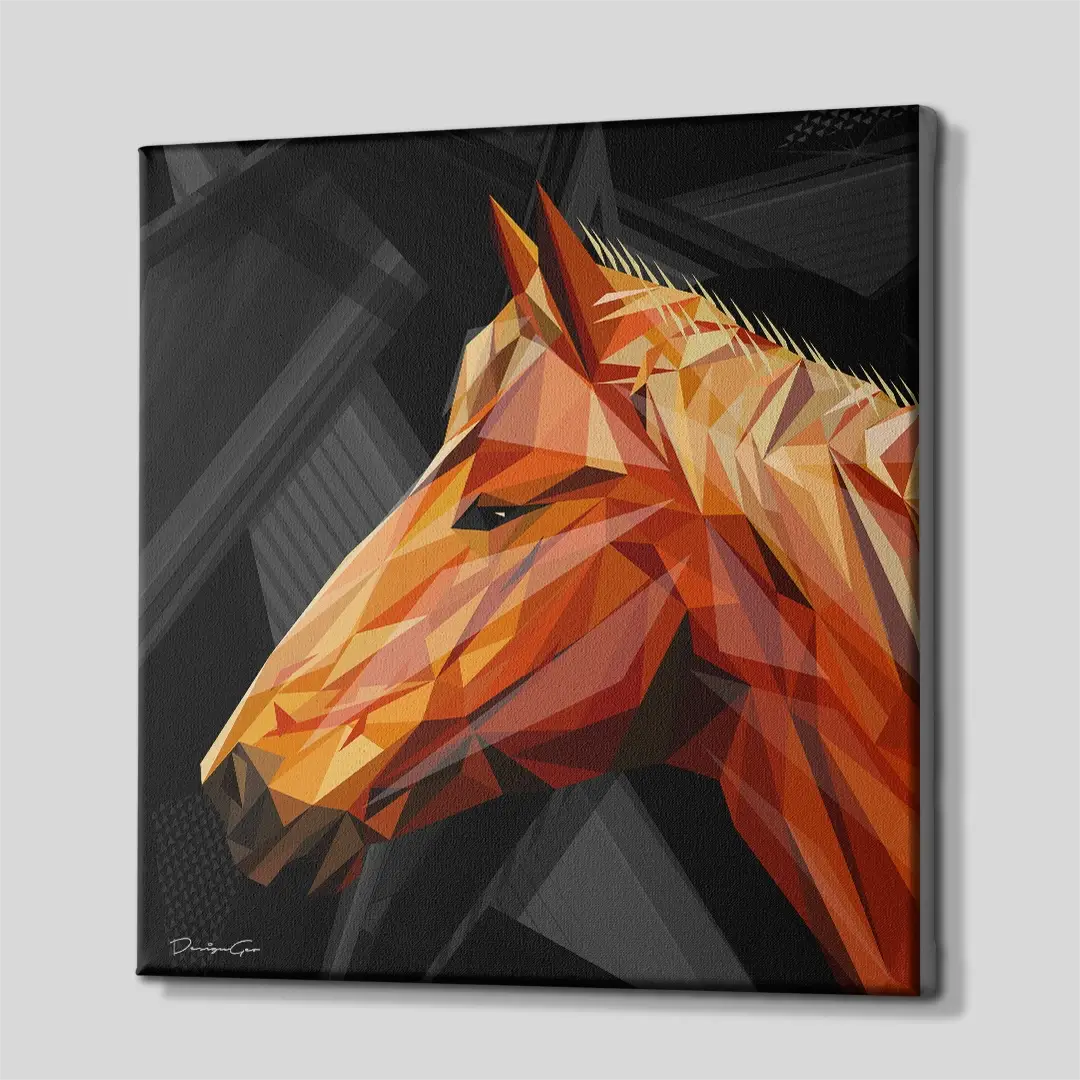Horse Canvas Wall Art