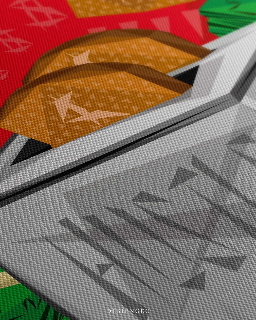 Hustle Canvas Wall Art