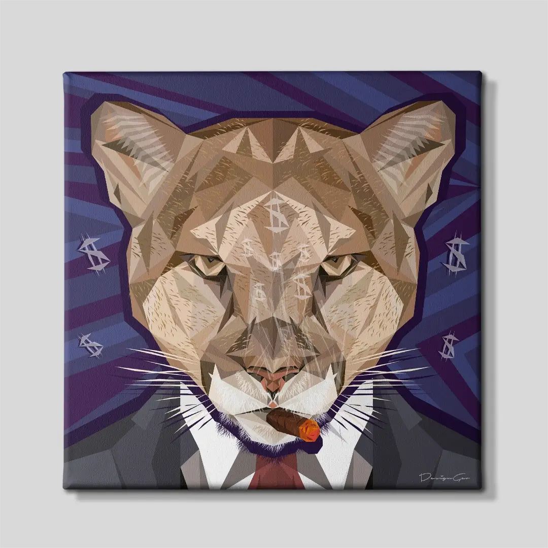 Imperial Puma Canvas Wall Art