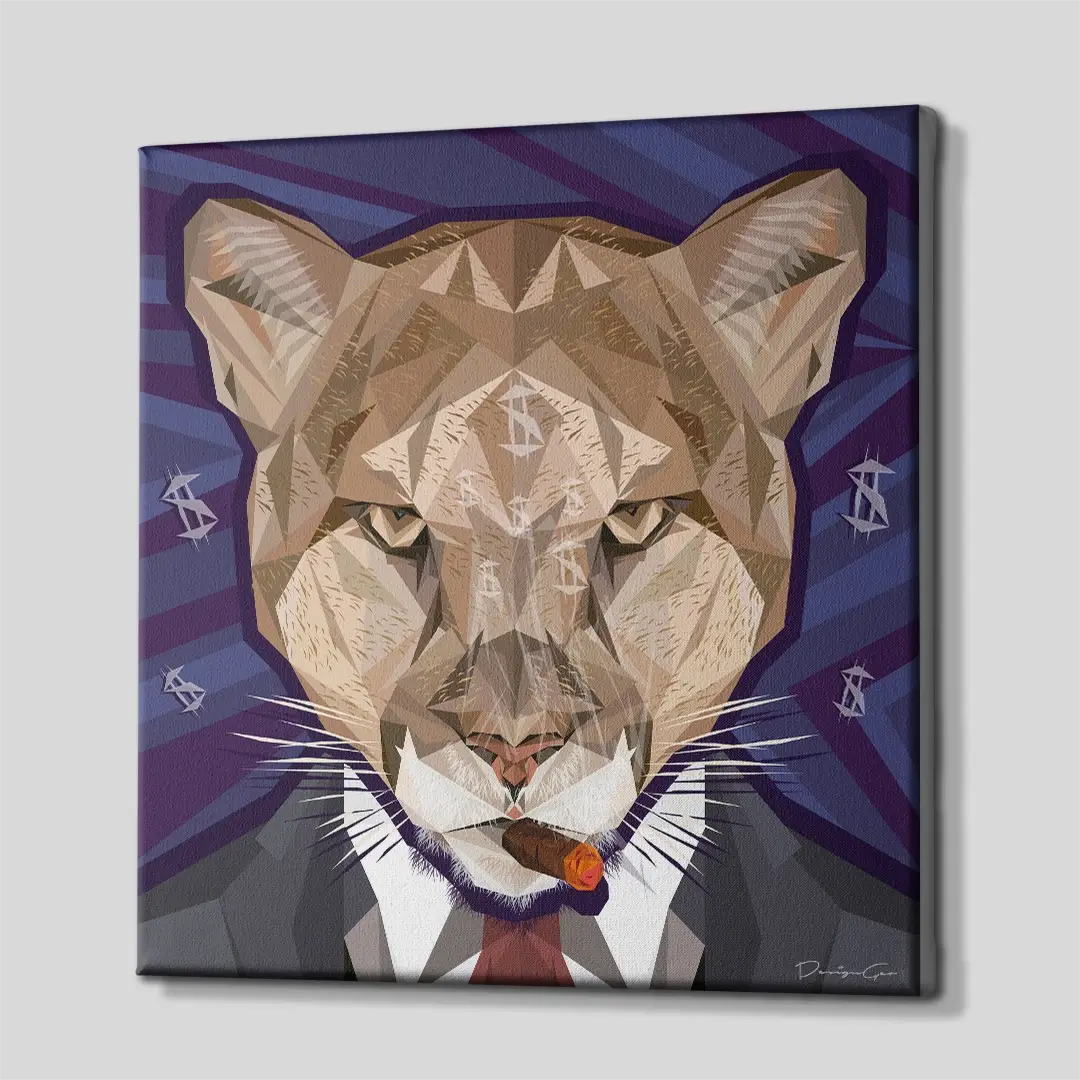 Imperial Puma Canvas Wall Art