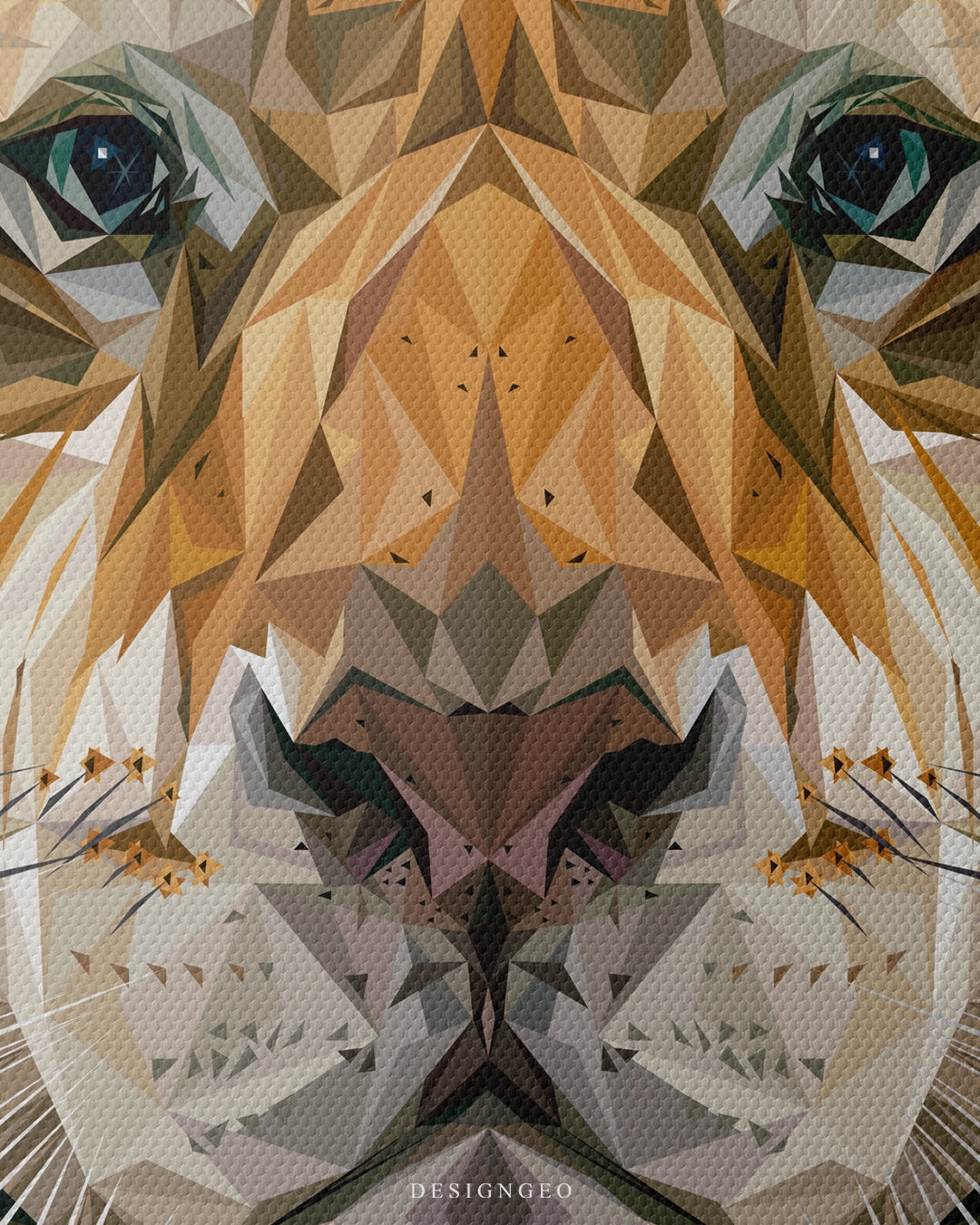 Imperial Tiger Canvas Wall Art
