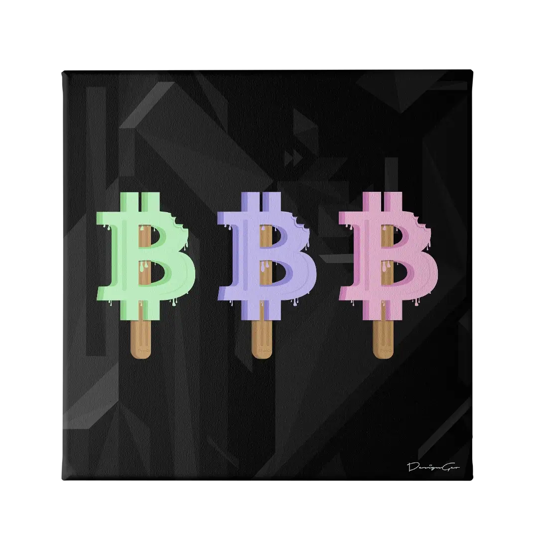 Just a Little Bit Canvas Wall Art