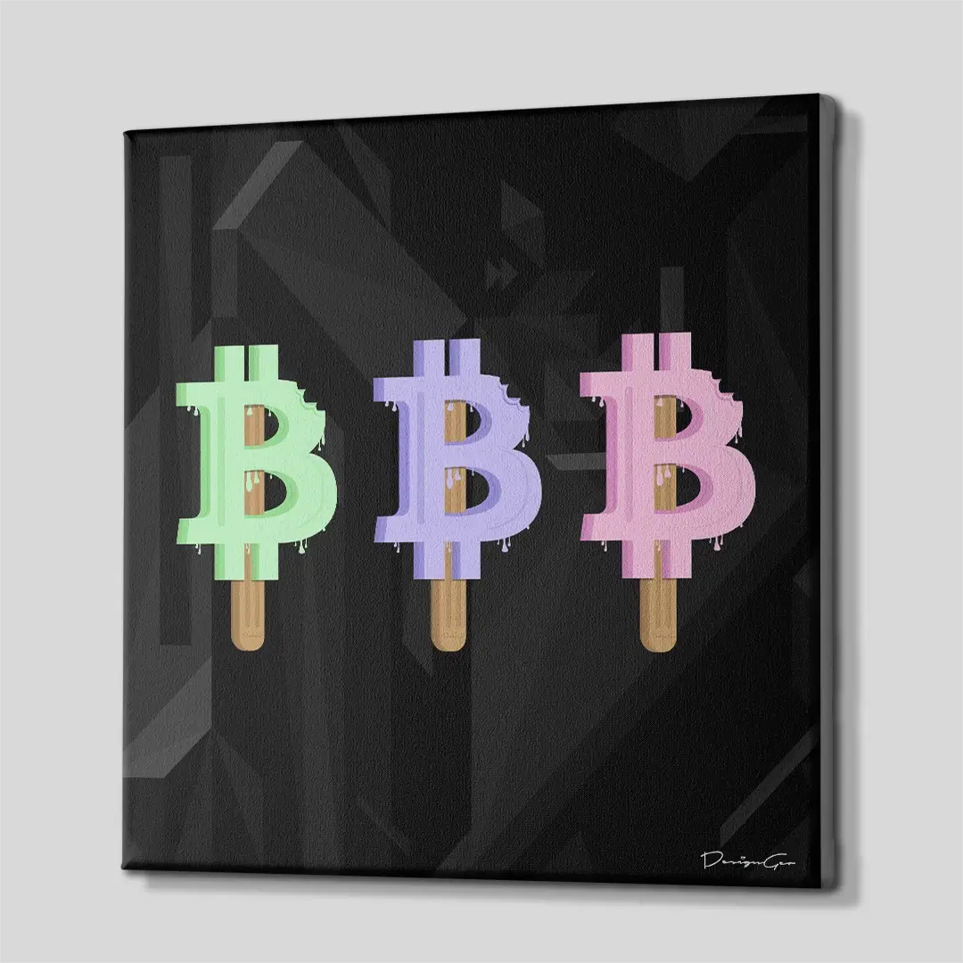 Just a Little Bit Canvas Wall Art