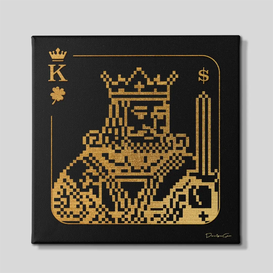 King Of Wealth Canvas Wall Art