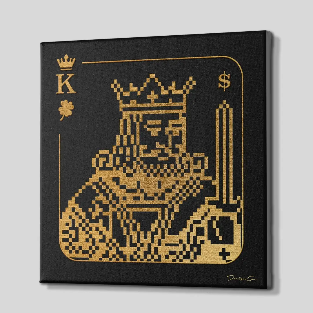 King Of Wealth Canvas Wall Art