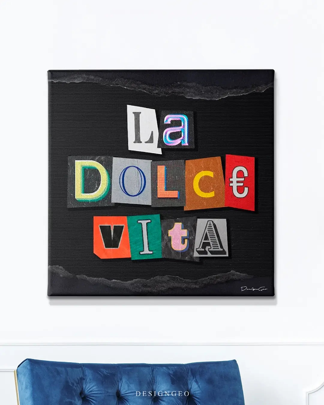 La Dolce Vita Canvas Wall Art
