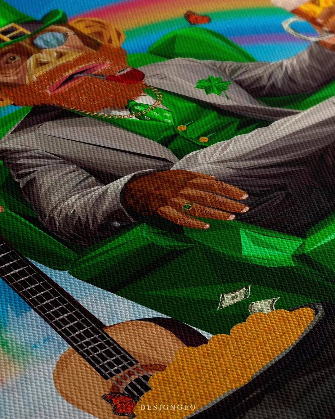 Leprechaun Canvas Wall Art