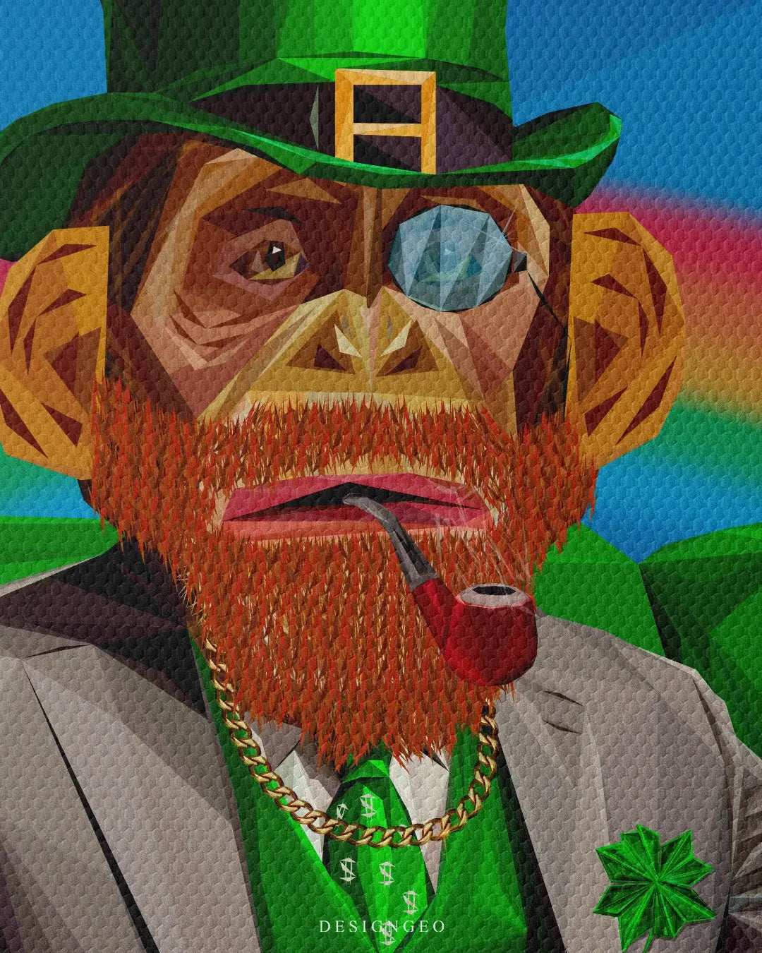 Leprechaun Canvas Wall Art