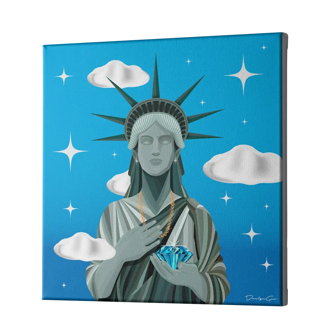 Liberty Diamonds Canvas Wall Art