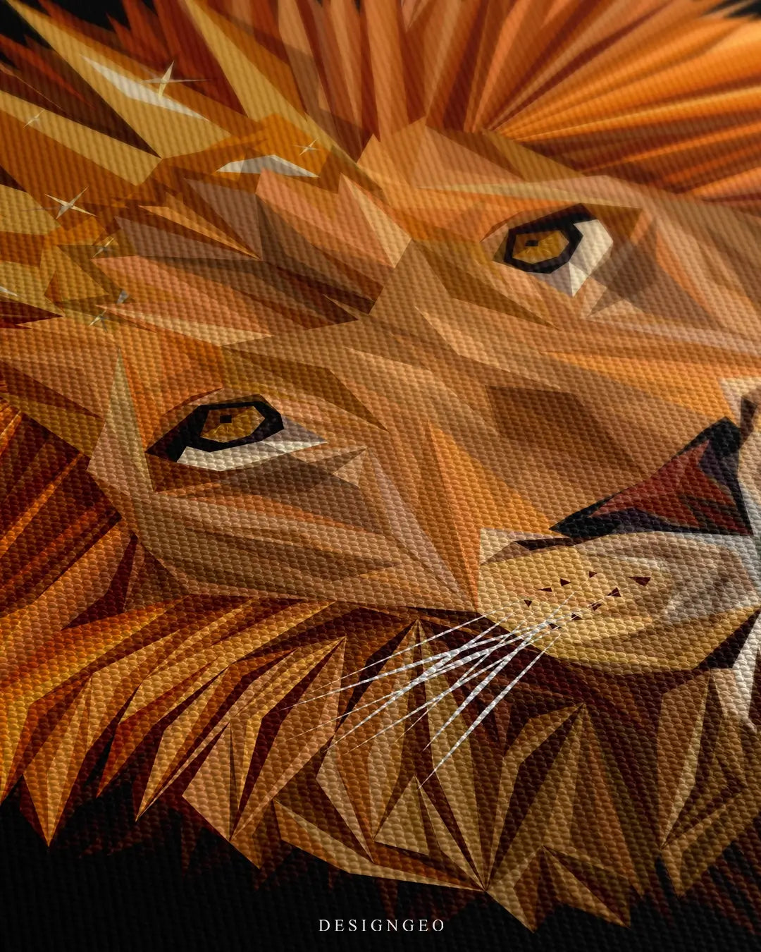 Lion King Canvas Wall Art