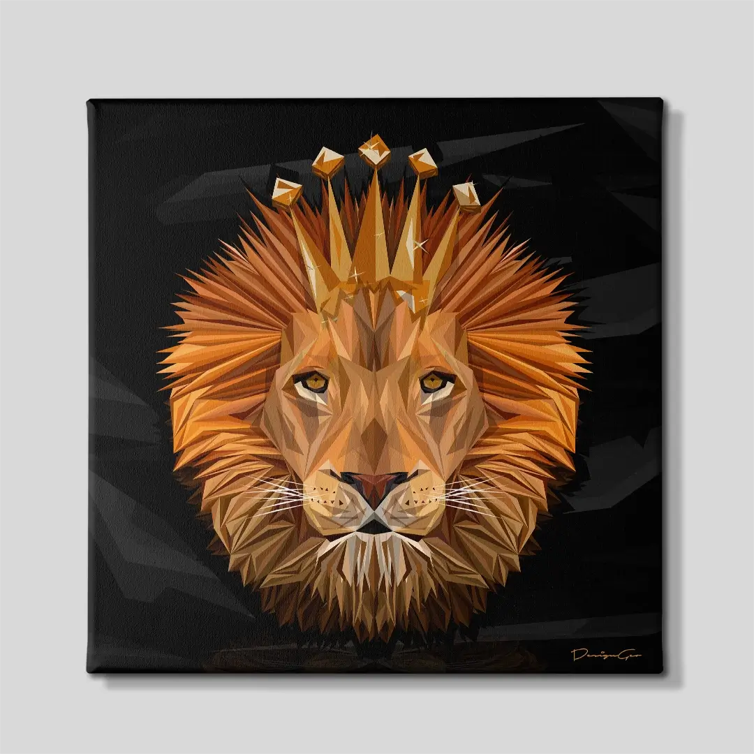 Lion King Canvas Wall Art