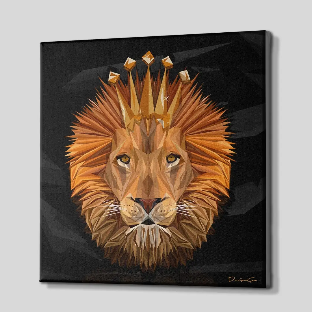 Lion King Canvas Wall Art