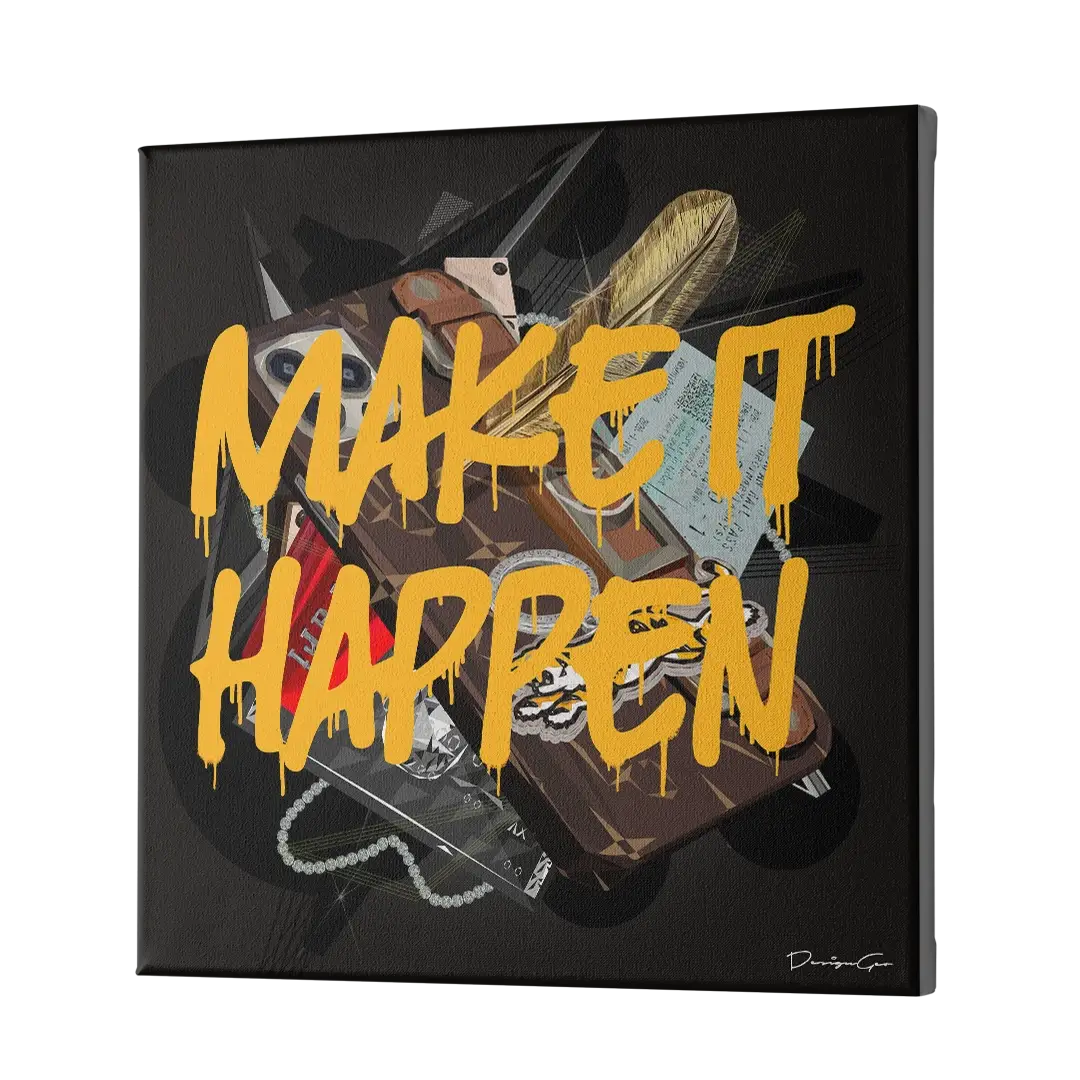 Make It Happen Canvas Wall Art