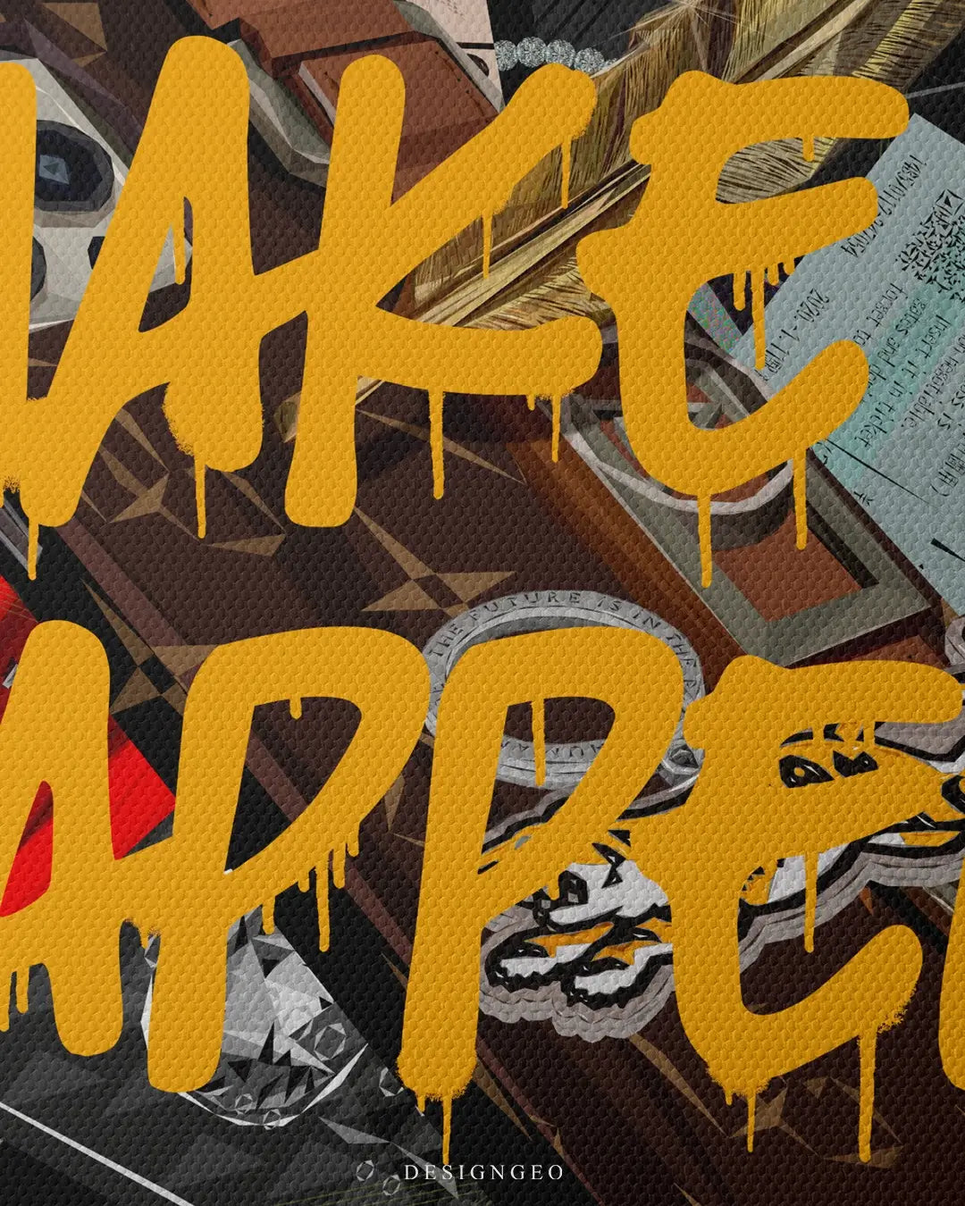 Make It Happen Canvas Wall Art