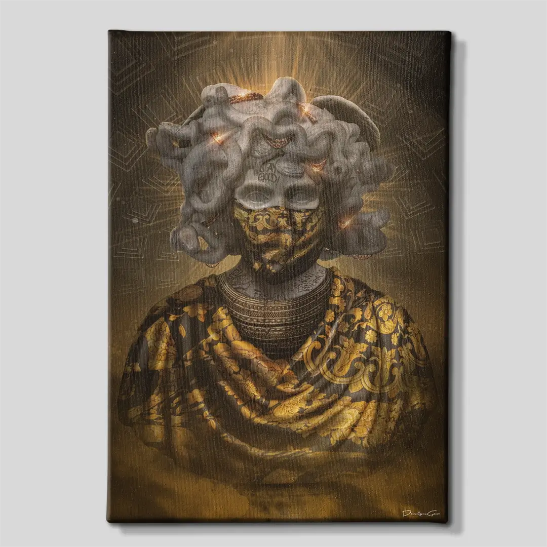 Medusa Canvas Wall Art
