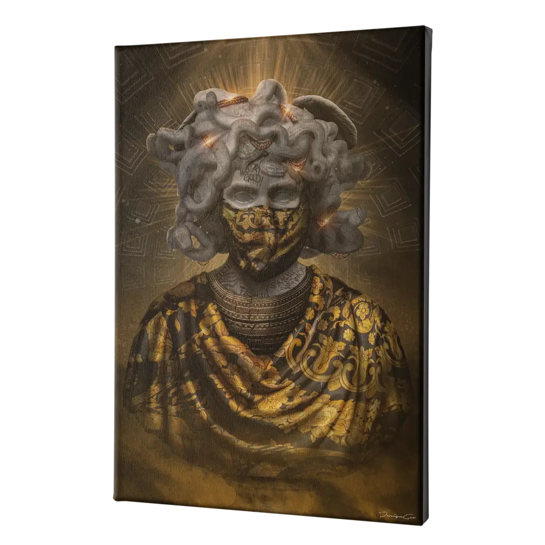 Medusa Canvas Wall Art