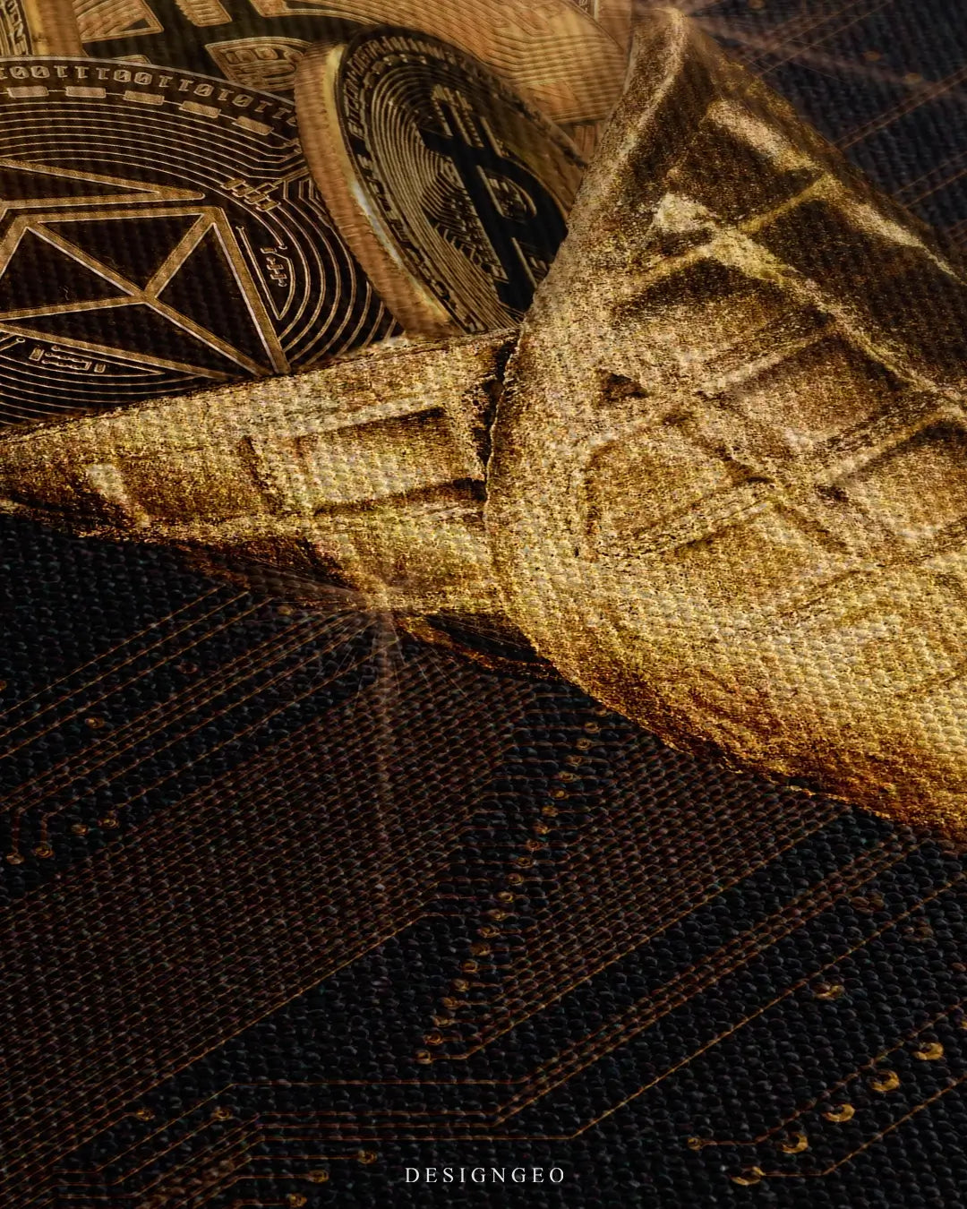 Metaverse Dessert Canvas Wall Art