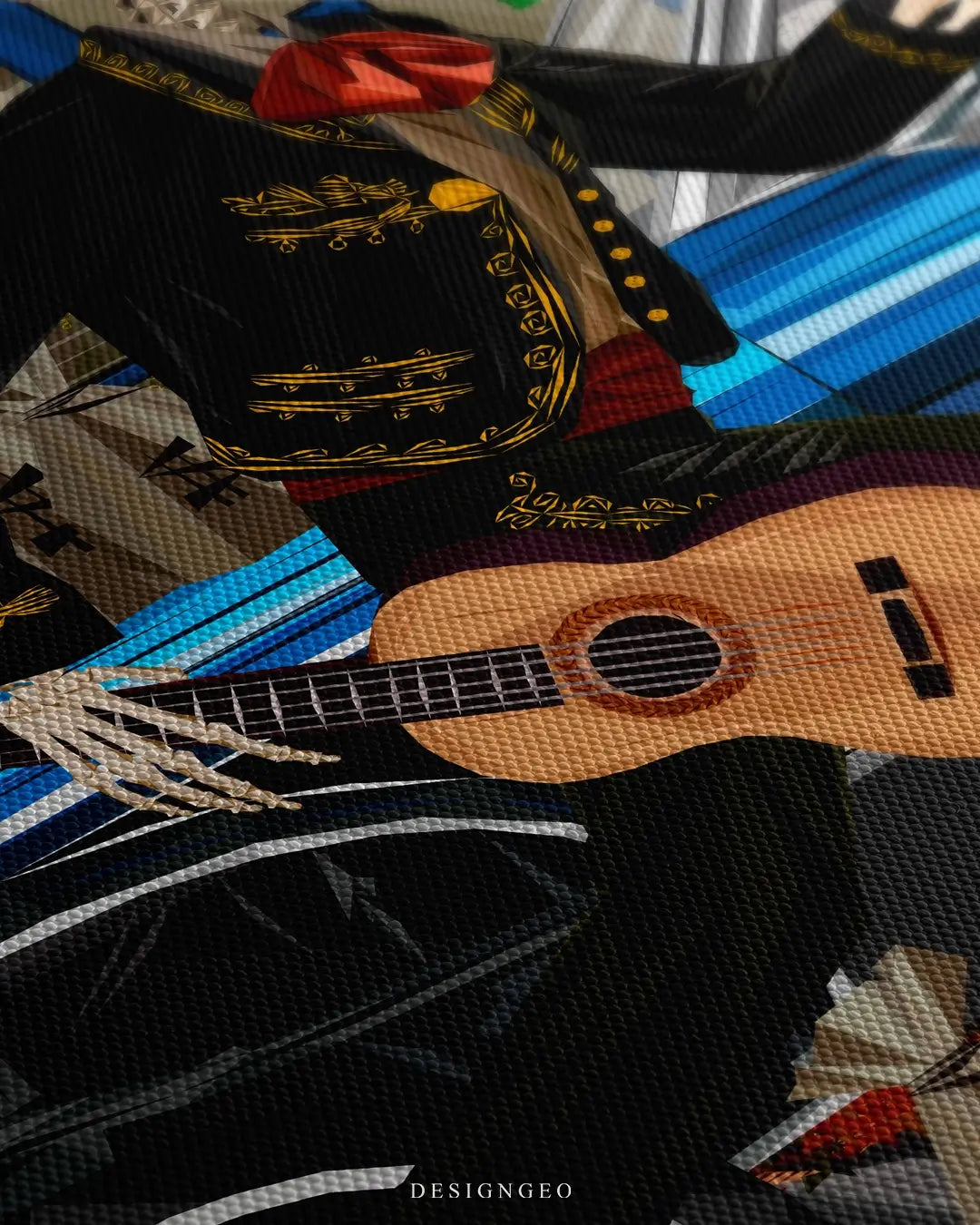 Mexico Rush Canvas Wall Art