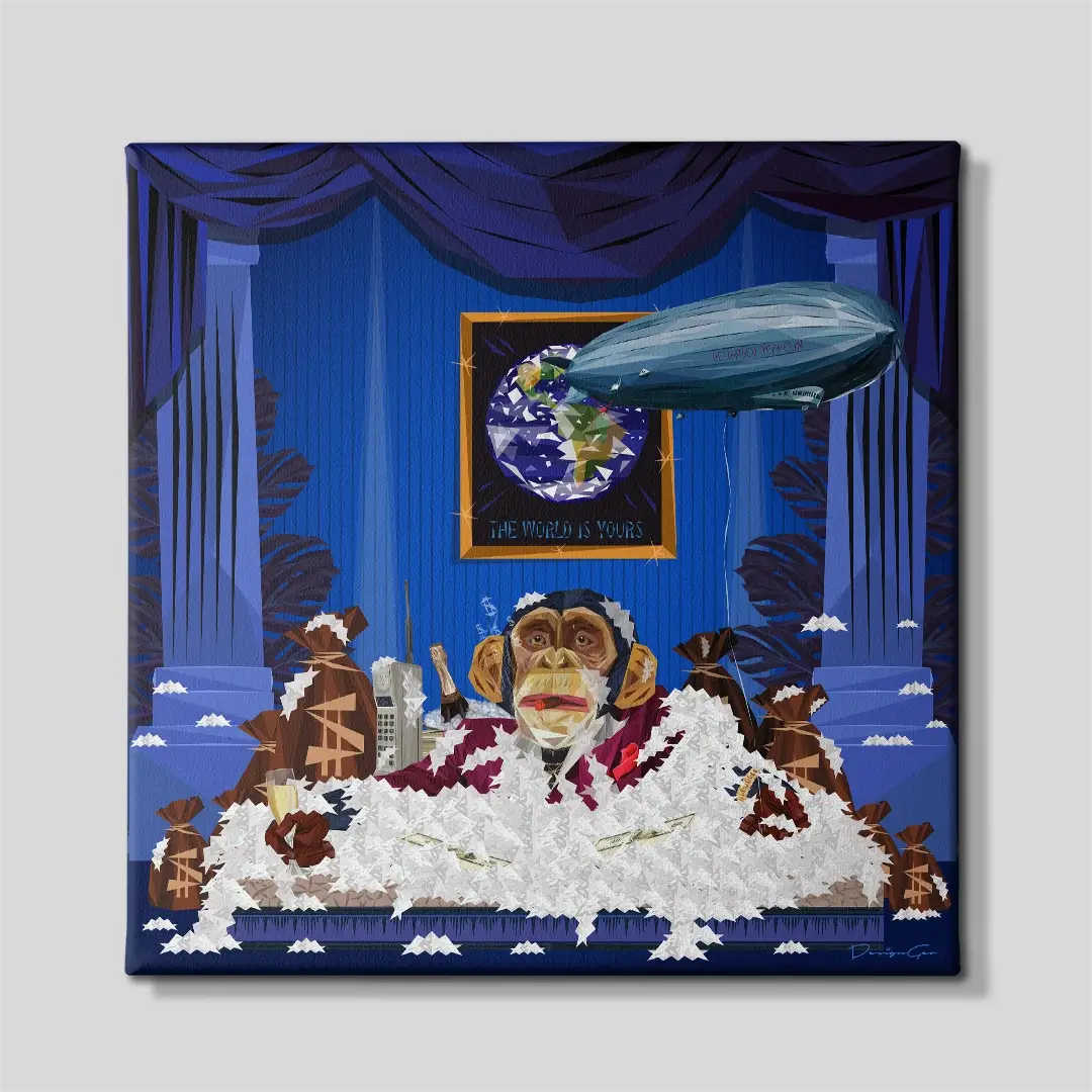 Miami Nights Canvas Wall Art