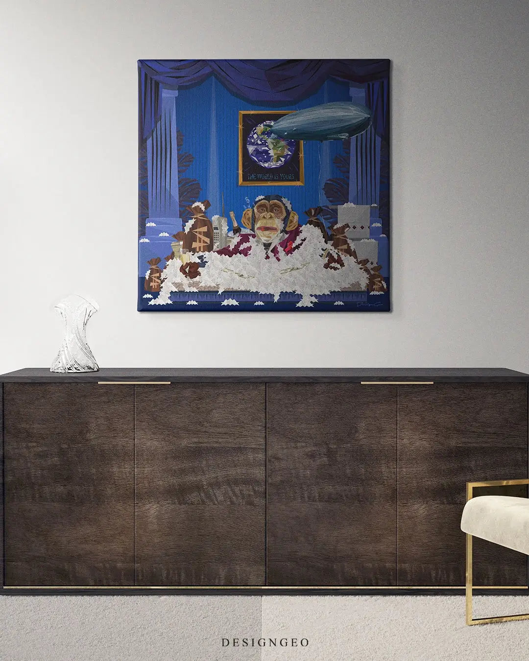 Miami Nights Canvas Wall Art