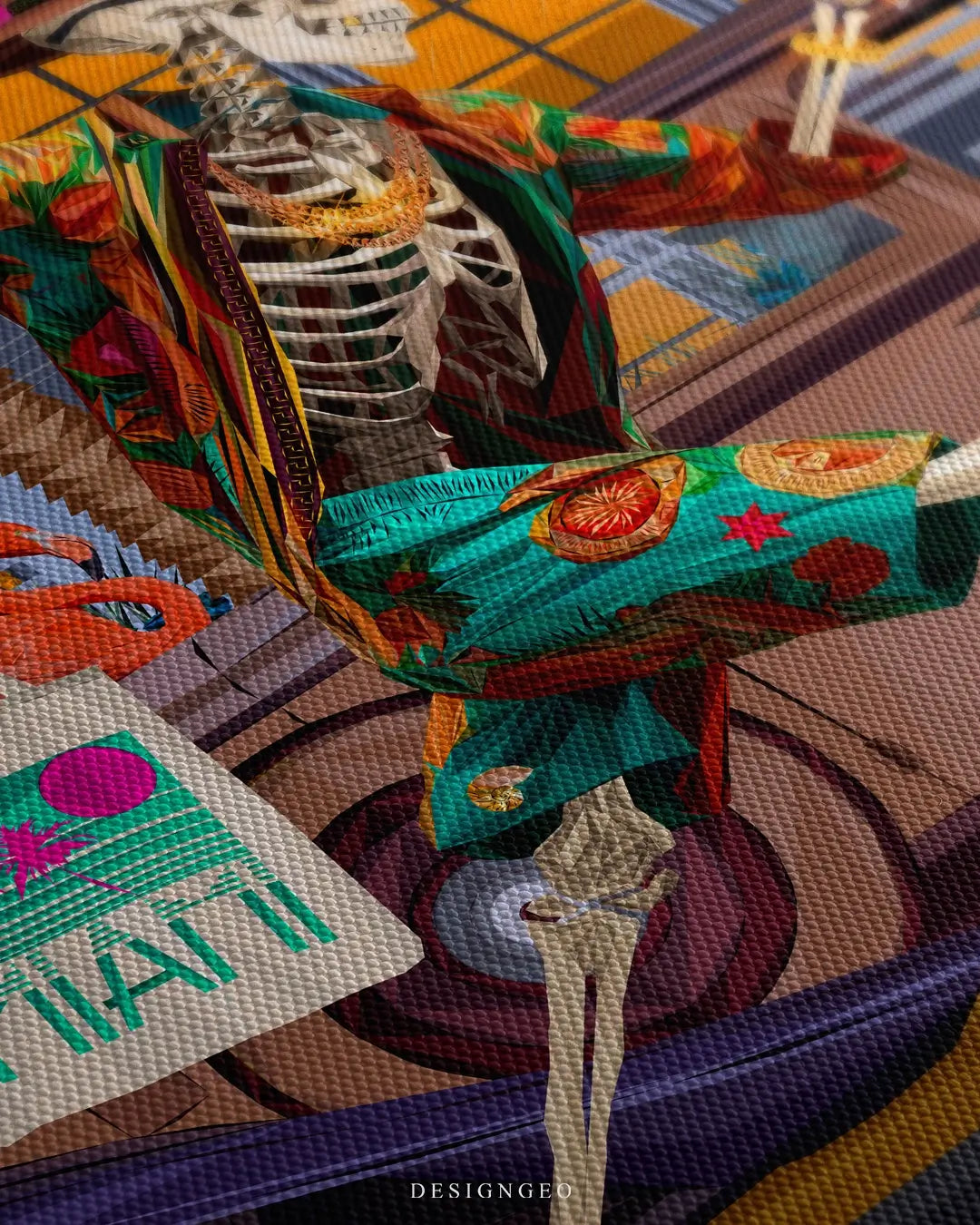 Miami Rush Canvas Wall Art