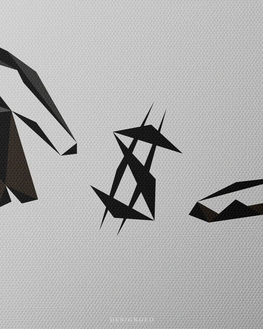 Minimalist canvas illustration showing two hands striving to touch a central money symbol, representing the constant pursuit of wealth and financial goals
