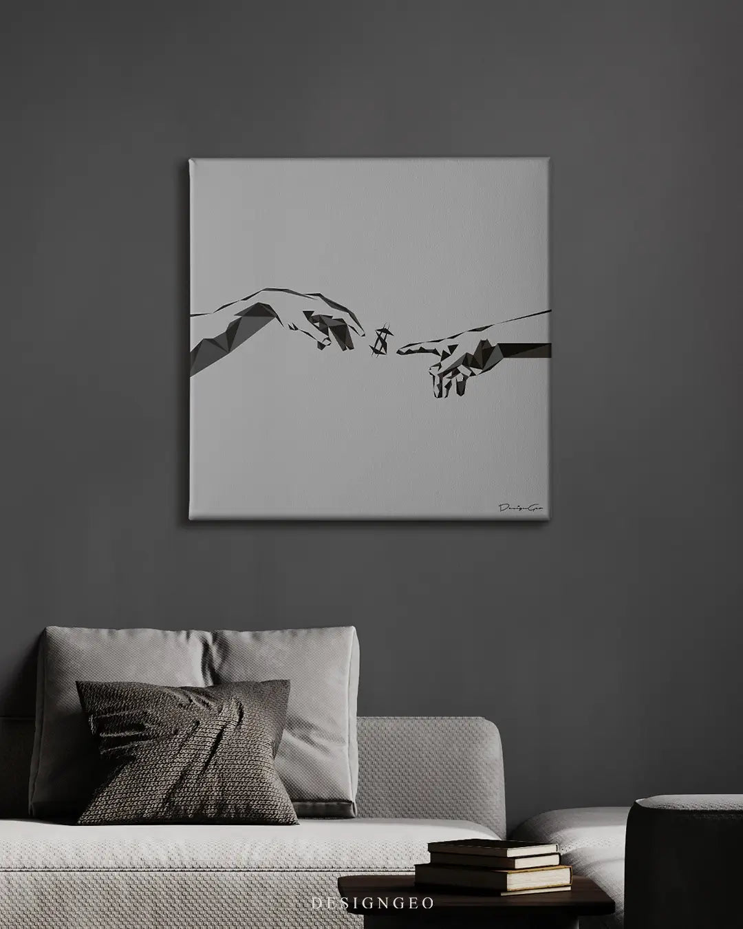 Money Sign Canvas Wall Art