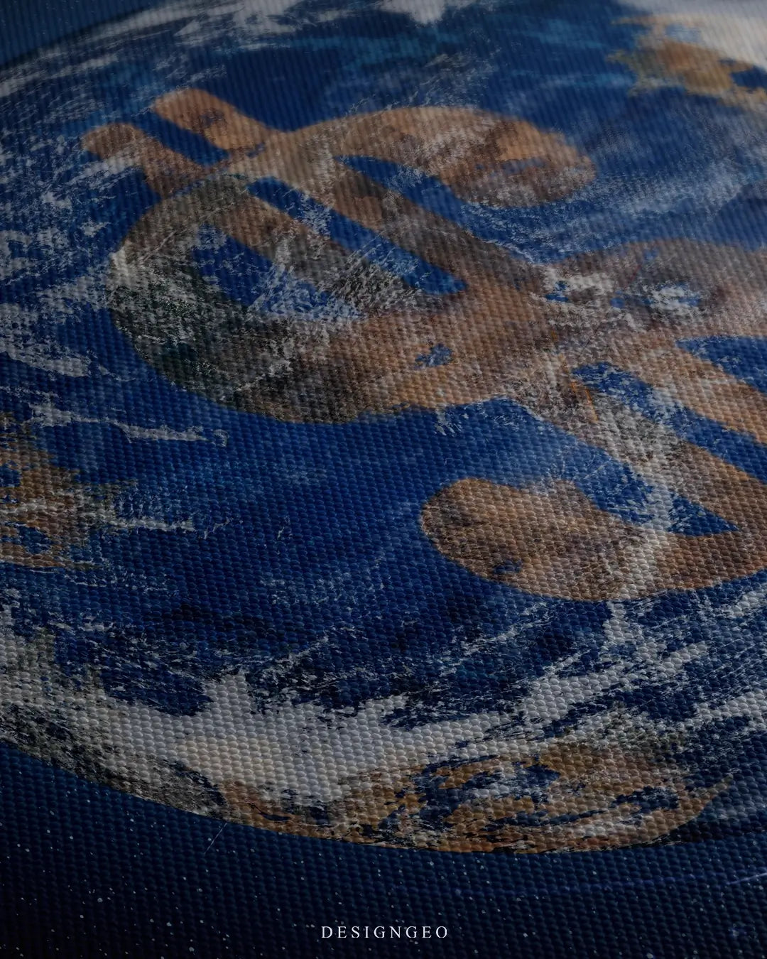 Money World Canvas Wall Art